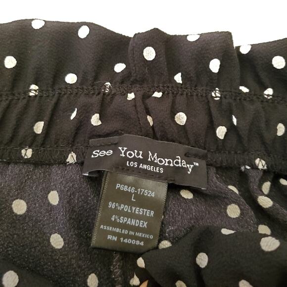 See You Monday | Wide Leg Paperbag Waist Pants - Picture 3 of 5